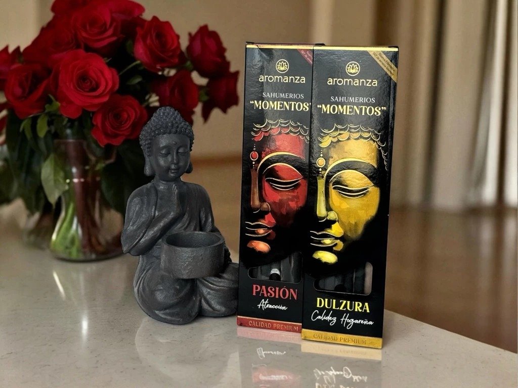 Sahumerios Aromanza MOMENTOS Pasión