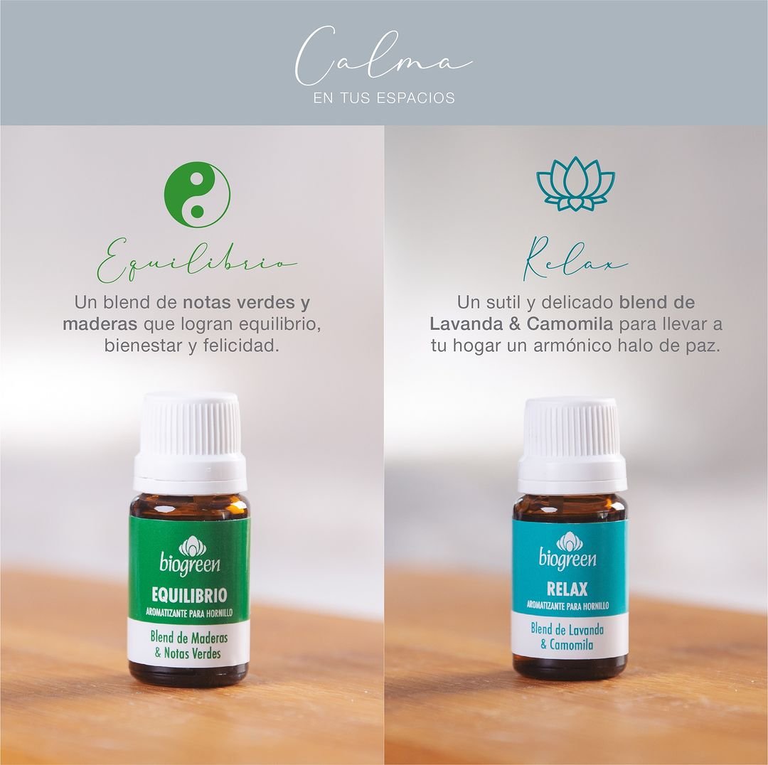 Esencia Aromática Biogreen EQUILIBRIO