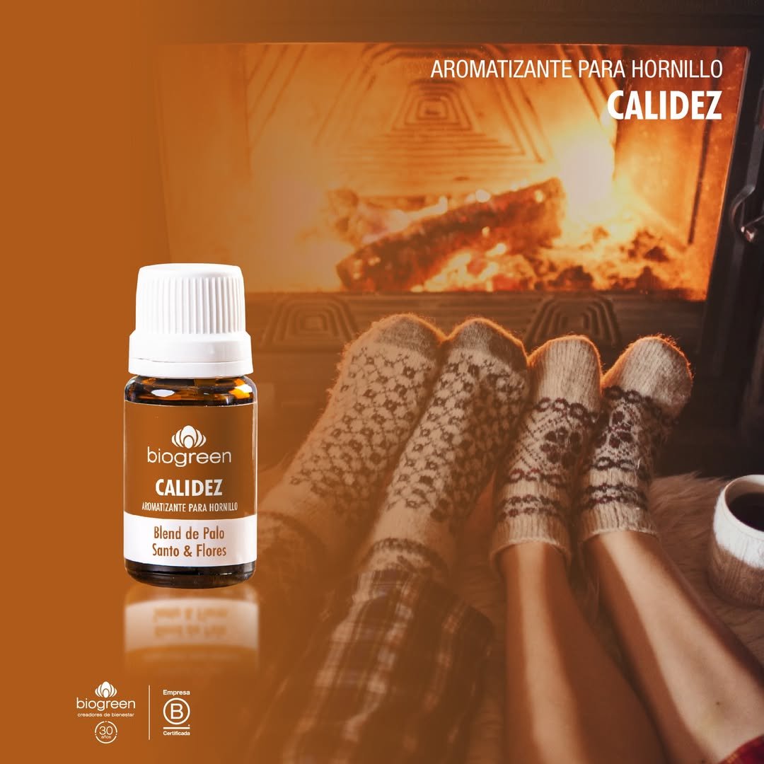 Esencia Aromática Biogreen CALIDEZ
