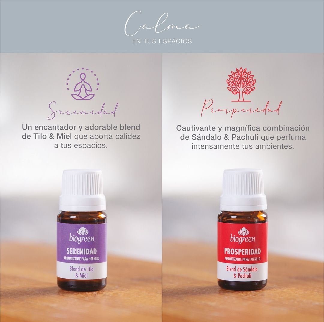 Esencia Aromática Biogreen PROSPERIDAD