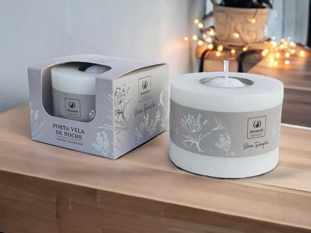 Porta Vela de Noche - Velón Inifinito