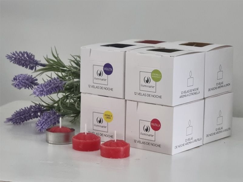 Velas Cubo Aromáticas