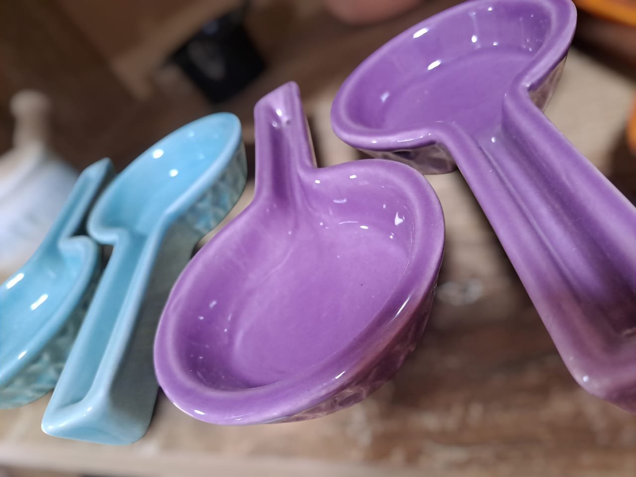 Sahumador Esmaltado VIOLETA