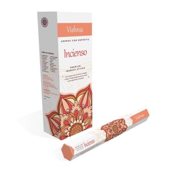 Sahumerio Vishnu (20v) INCIENSO Y PALO SANTO