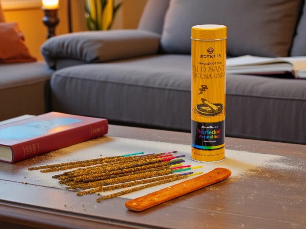 Latas Coleccionables Sahumerios con PALO SANTO
