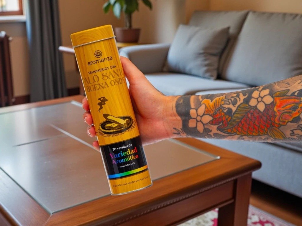 Latas Coleccionables Sahumerios con PALO SANTO