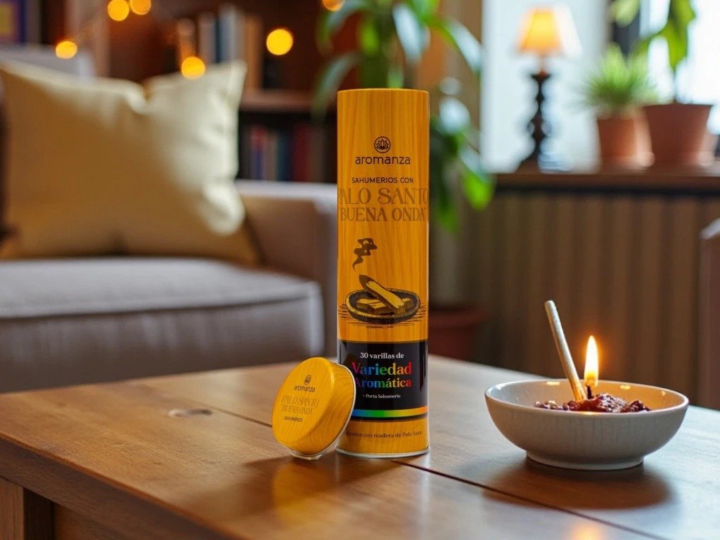 Latas Coleccionables Sahumerios con PALO SANTO